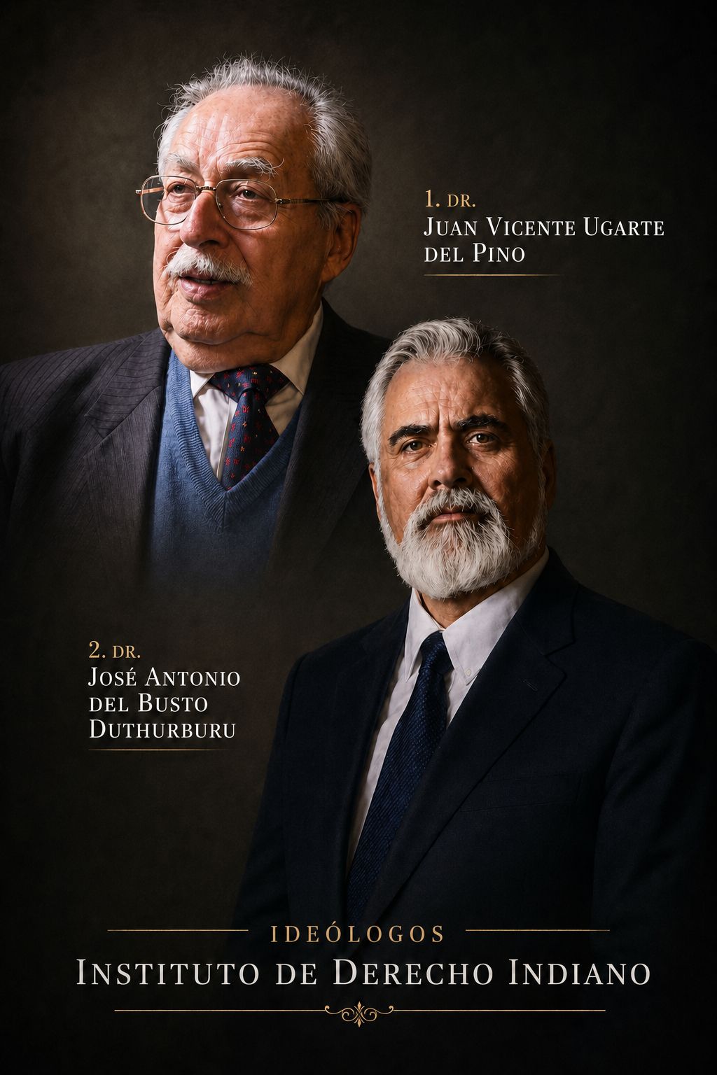 Fundadores del Instituto de Derecho Indiano